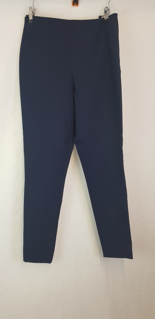 French Connection, Street Twill Skinny Trousers in Navy Size 12 BNWT