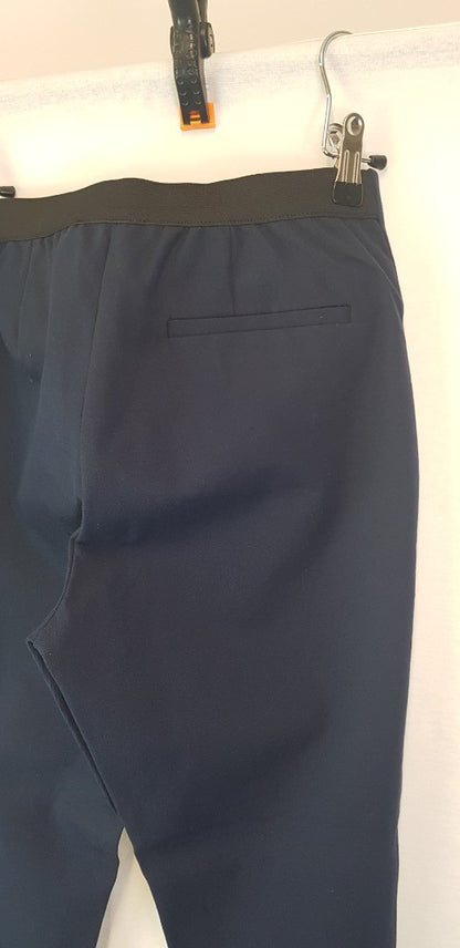 French Connection, Street Twill Skinny Trousers in Navy Size 12 BNWT