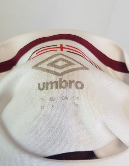 Umbro England Rugby World Cup 2023 Official Product T shirt Women's Size 12 white BNWT