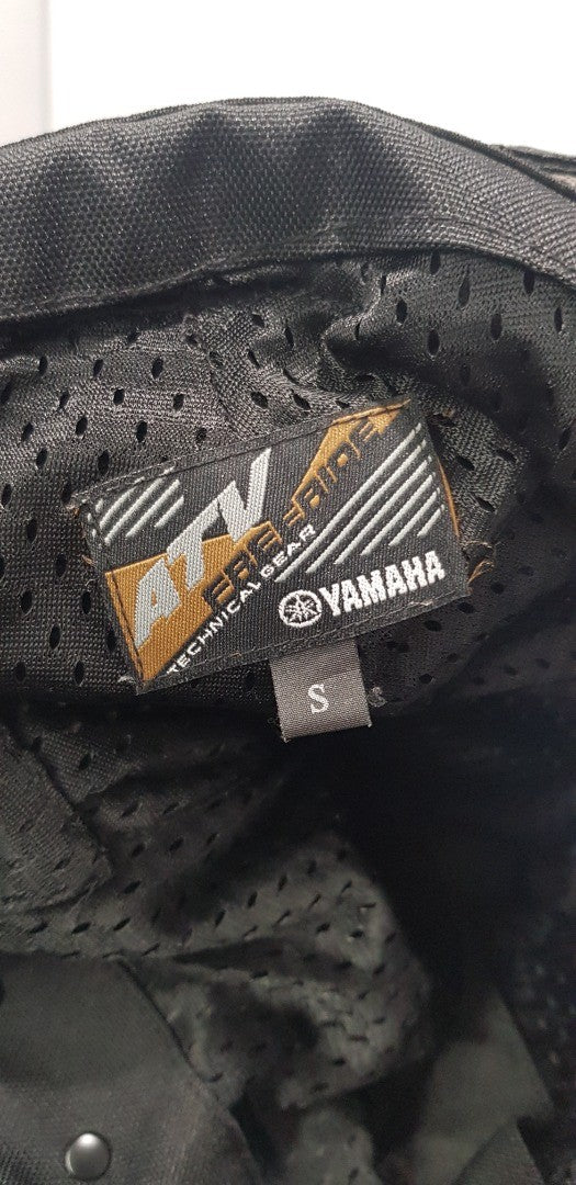 Textile Yamaha Motorcycle Trousers in Black & Camouflage Size S VGC