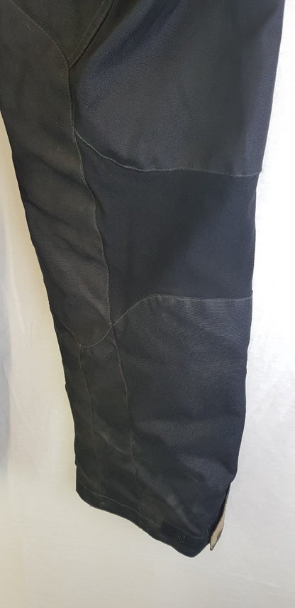 Textile Yamaha Motorcycle Trousers in Black & Camouflage Size S VGC