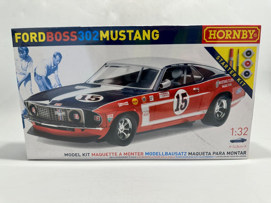 Hornby Ford Boss 302 Mustang 1:32 Scale Model Kit New and Sealed