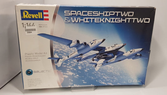 Revell Model Kit 1:144 (04842) Spaceship Two & WhiteKnight Two Virgin BNIB
