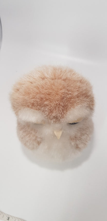 2 Plush Toy Owls - Reynaud Paris Medium & Richard Lang  Small - VGC