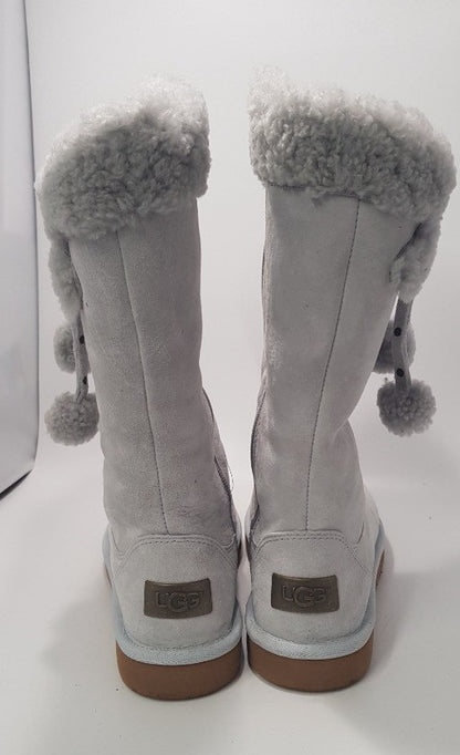 Ugg Australia Boots -  Plumdale Cuff in Grey/Violet Size 4 - Worn Once (Box inc)