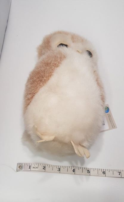 2 Plush Toy Owls - Reynaud Paris Medium & Richard Lang  Small - VGC