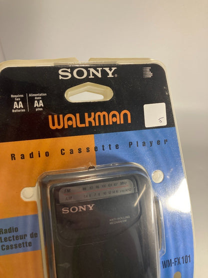 Sony Walkman WM-FX101 Radio Personal Cassette Player, with Headphones - Sealed