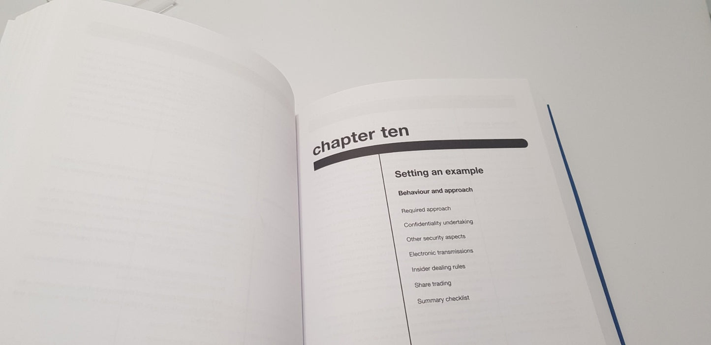 The Company Directors Desktop Guide 3rd Edition By David M Martin VGC