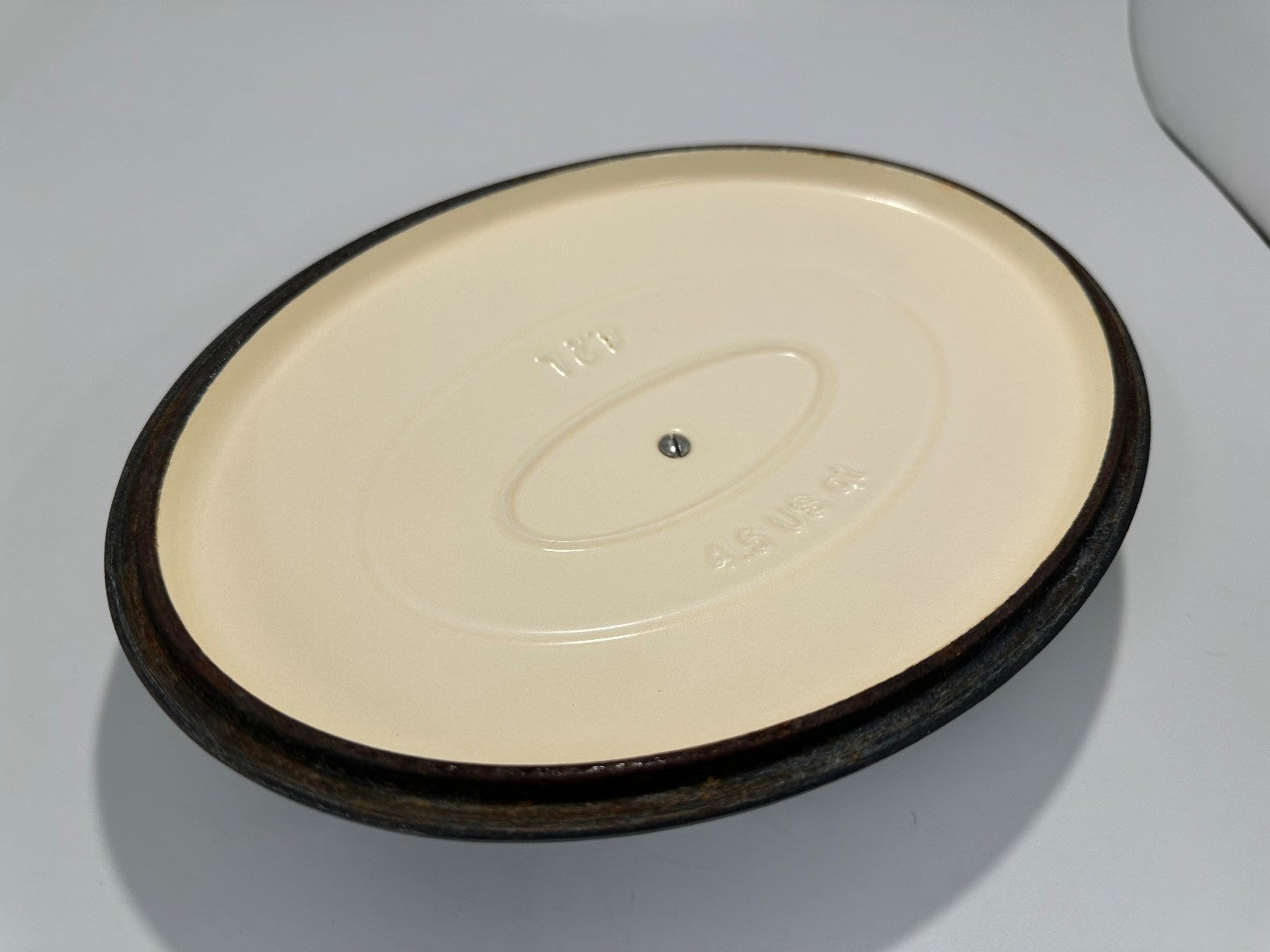 Denby Halo Cast Iron - Oval Casserole Dish - 28cm/ 4.2litre