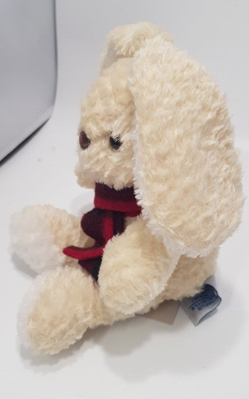 Vintage. Tesco Chilly & Co Soft Toy Bunny with Scarf 8" - VGC