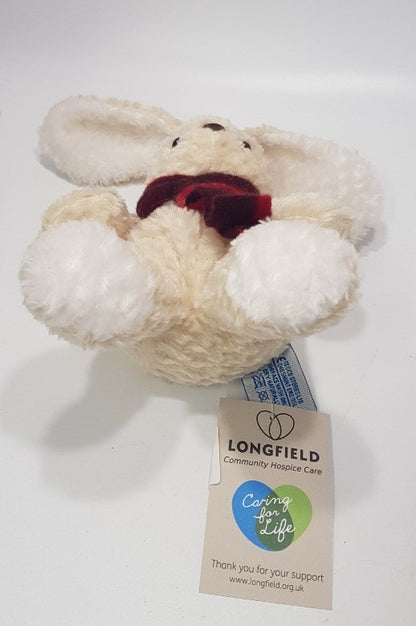 Vintage. Tesco Chilly & Co Soft Toy Bunny with Scarf 8" - VGC