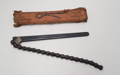 Thompson Chain Wrench 1929 Reg No. 731012 Newcastle Upon Tyne 12" Cecil