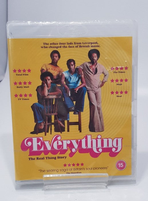Everything:  The Real Thing Story on Blu-ray Disc. Cert. 15.  New sealed
