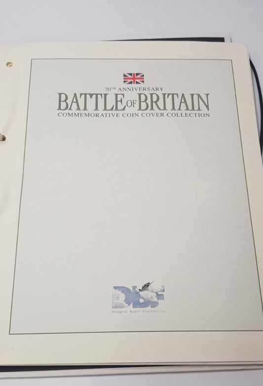 Battle of Britain 70th Anniversary Coins & Stamps - x2 Sets with Certificates