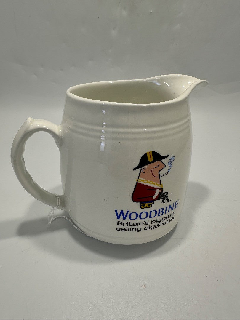 Jug Woodbine Stoneware Vintage Tobacco Smoking Collectable