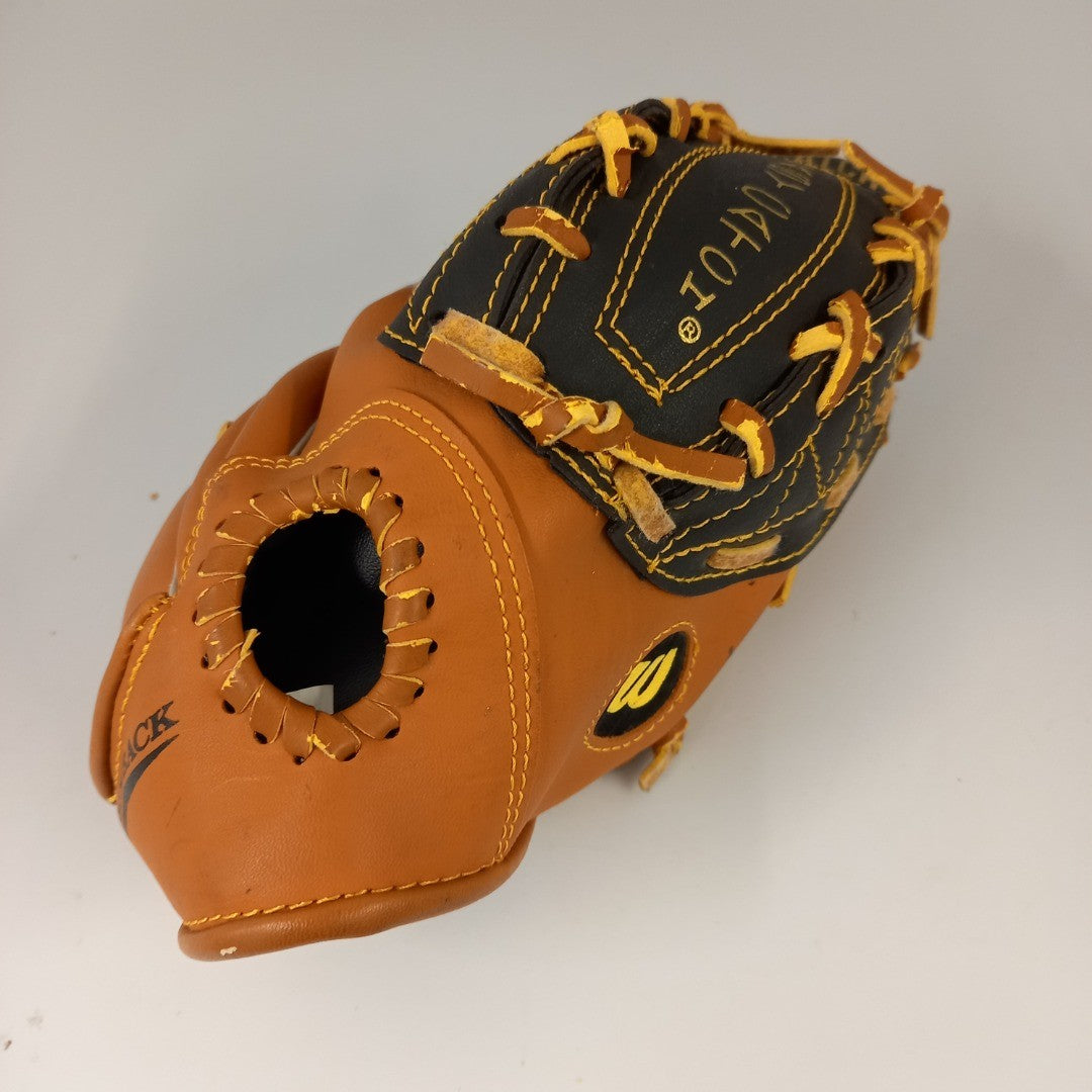 Wilson 9 1/2" A2760 Flex Back EZ Catch T-ball Glove Dual Finger Power T-ball