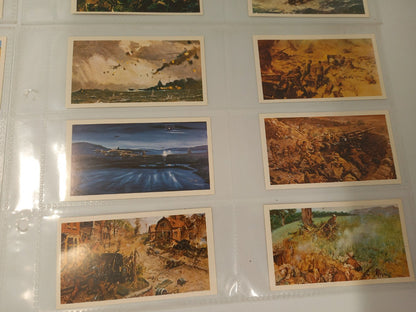 John Player & Sons '82 Doncella History of the VC Cigarette Cards Full Set of 24