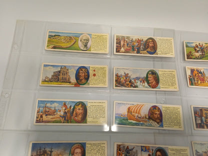 Typhoo Tea 'Interesting Events in British History' Complete Set of 25 Cards 1938