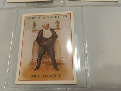 Cope's Cigarettes Dickens Character Series - Complete Set of 25 Cards 1939