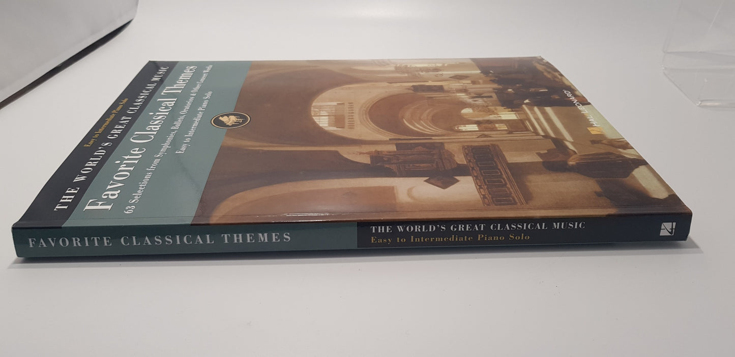 Favourite Classical Themes (Easy to Intermediate Piano Solo) Excellent Condition.