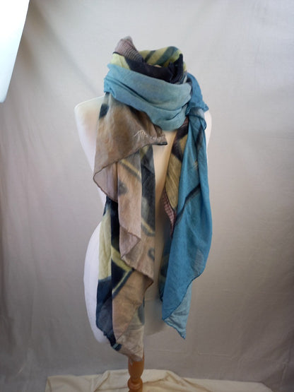 New York Scarf Shawl, This Way to Heaven Extra Long Cotton Multifunctional