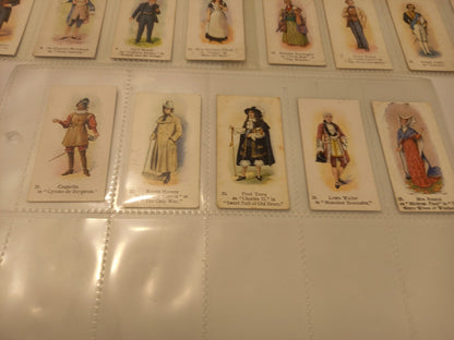 John Player 'A Series of 25 Players Past & Present' Complete Set Cigarette Cards
