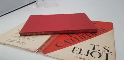 Murder in the Cathedral - By T.S. ELIOT 1948 Faber & Faber  - VGC