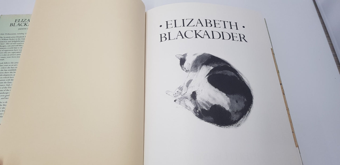 Elizabeth Blackadder by Judith Bumpus Hardback Book VGC