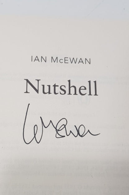 Nutshell By Ian McEwan Paperback * Signed Copy * VGC