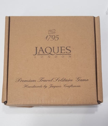 Jaques London Premium Travel Solitaire Game in Box - New