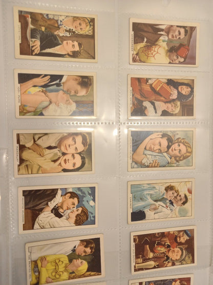 Gallaher Cigarettes 'Shots From Famous Films' Full Set x48 Cards 1935