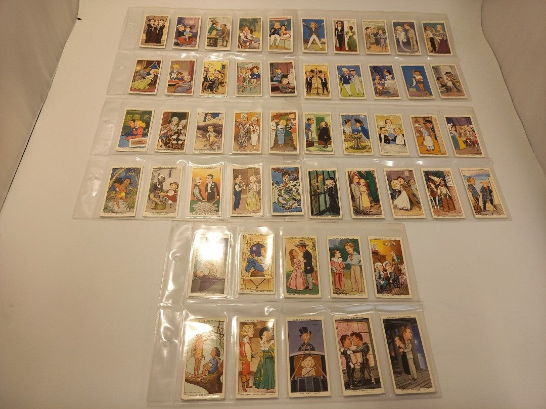 Ogden's Cigarettes Shots From the Films Complete Set of 50 Cigarette Cards 1936