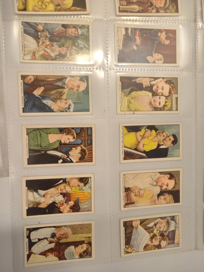 Gallaher Cigarettes 'Shots From Famous Films' Full Set x48 Cards 1935