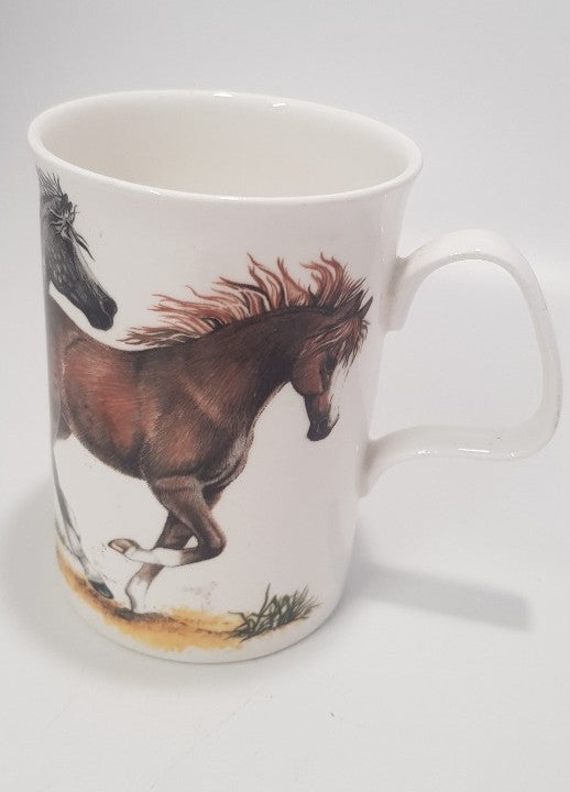 Vintage Roy Kirkham Horses Mug from 1991 VGC