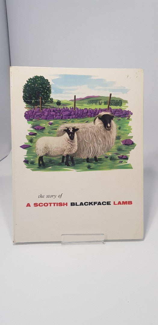 The Story Of A Scottish Blackface Lamb. Hardback. VGC