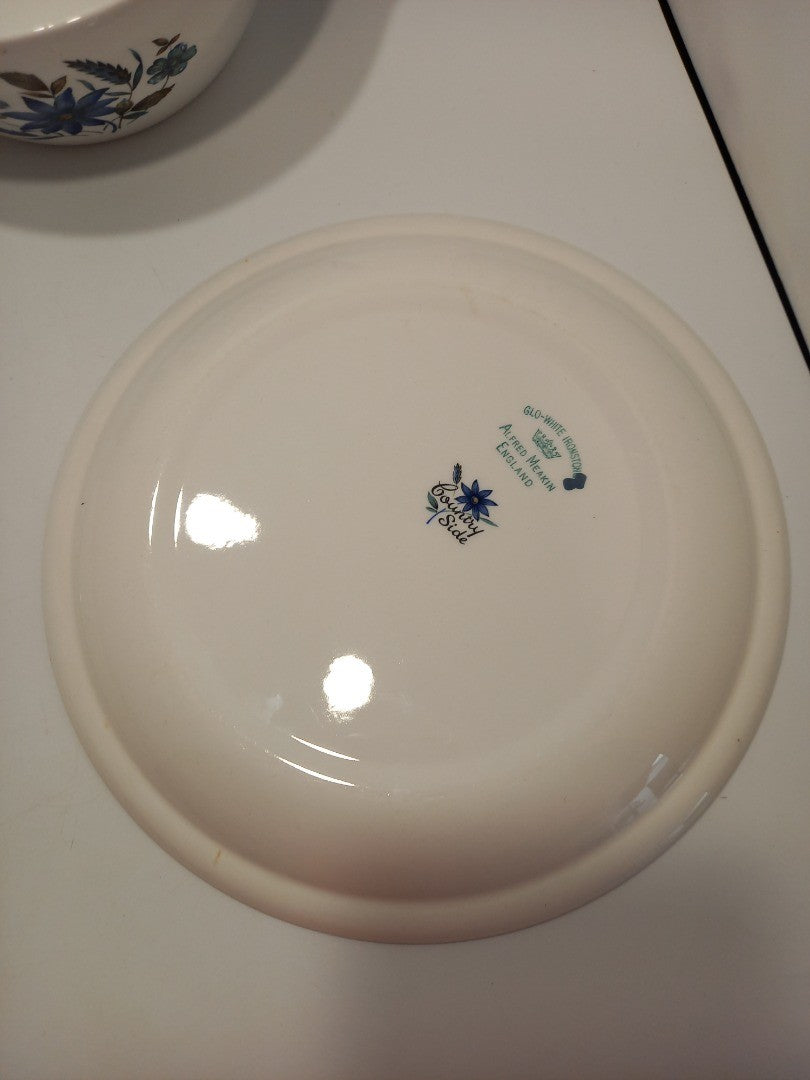 Alfred Meakin Countryside Ironstone Pieces, Dinner + Oval Plate, Tureen, and Jug