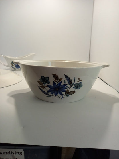 Alfred Meakin Countryside Ironstone Pieces, Dinner + Oval Plate, Tureen, and Jug