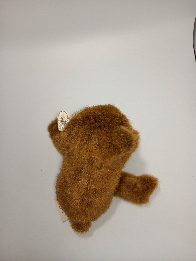 TY Forest Teddy Bear, Vintage 1997 Plush Brown Soft Toy