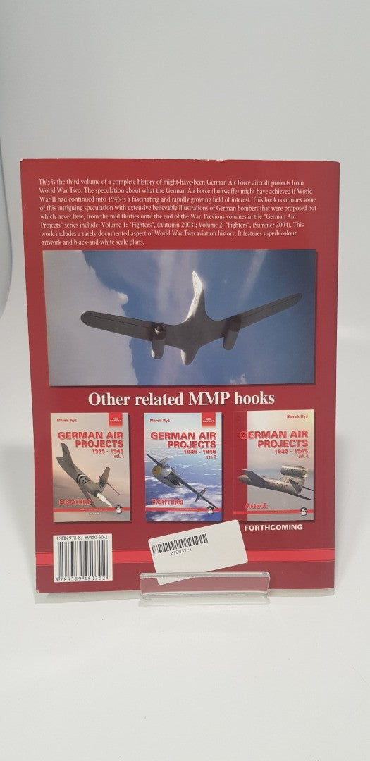 German Air Projects 1935 - 1945 Bombers Vol 3 Paperback. VGC