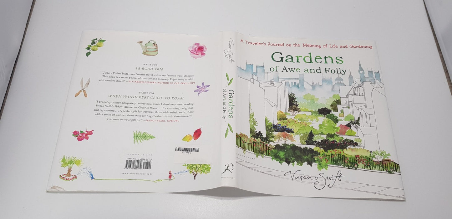 Gardens of Awe and Folly By Vivian Swift. Hardback VGC