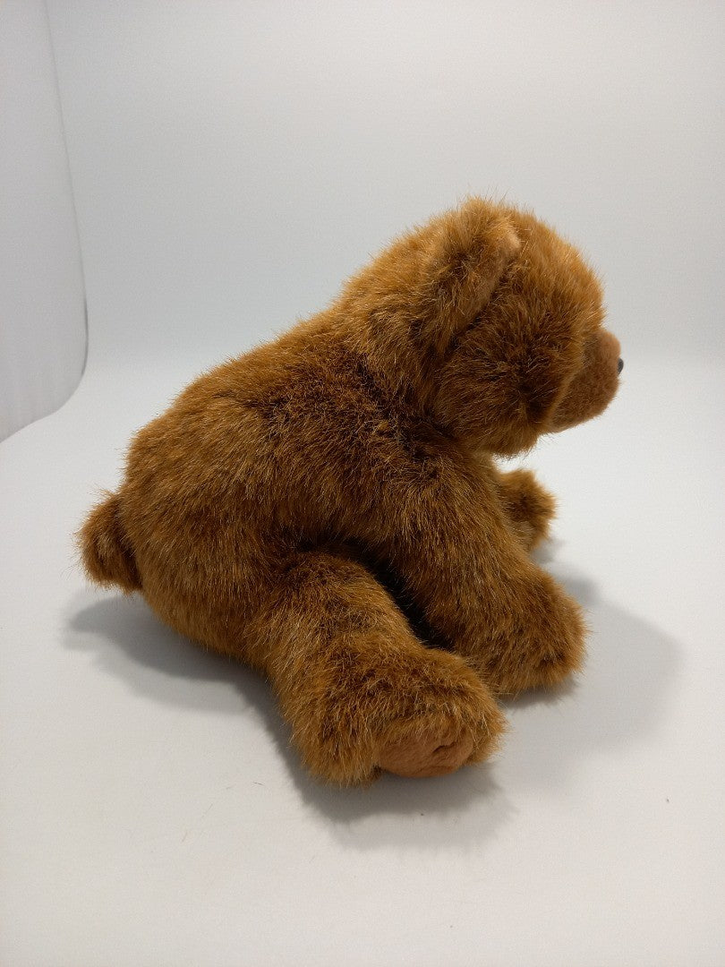 TY Forest Teddy Bear, Vintage 1997 Plush Brown Soft Toy