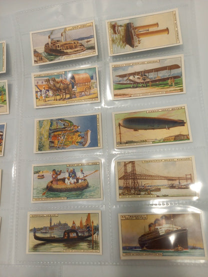 Bournville Cocoa Cadbury's 'Transport' Complete Set of 25 Cards