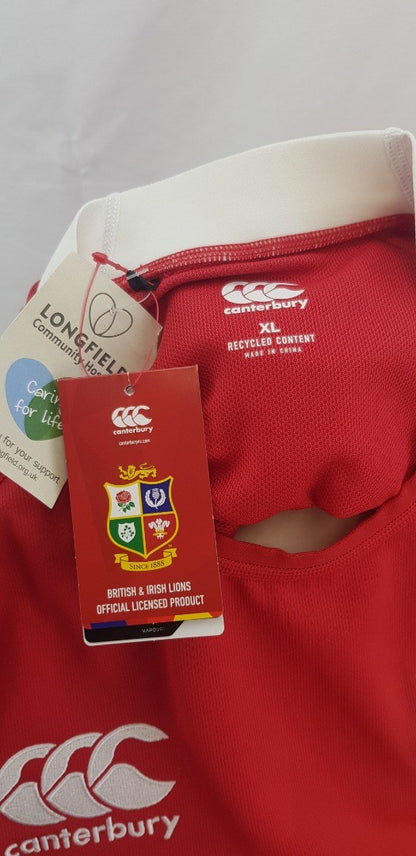 British & Irish Lions - Canterbury Rugby Pro Jersey Size XL BNWT