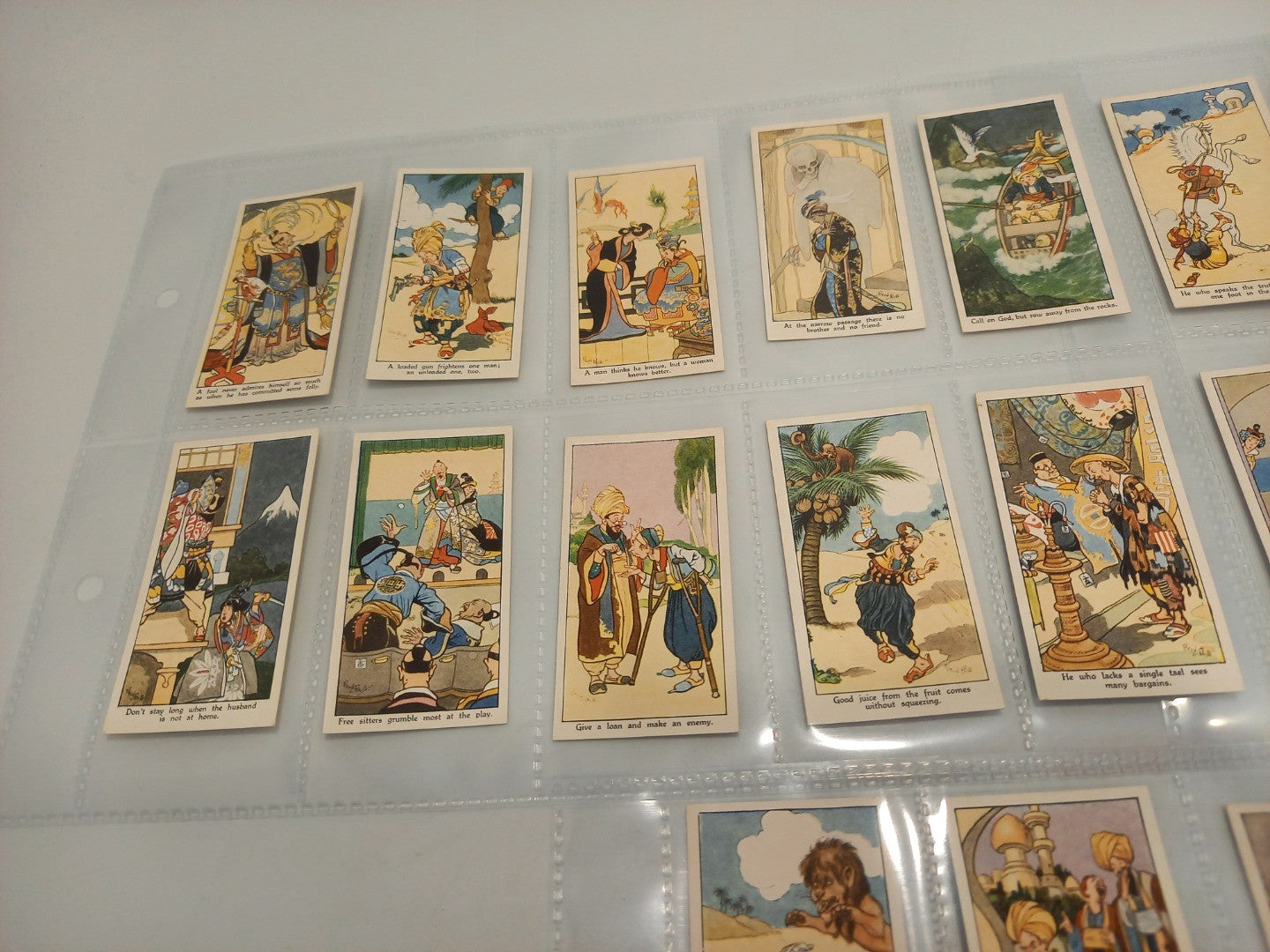 Churchman Cigarettes - Eastern Proverbs Cards 1931 Series 1 Complete Set