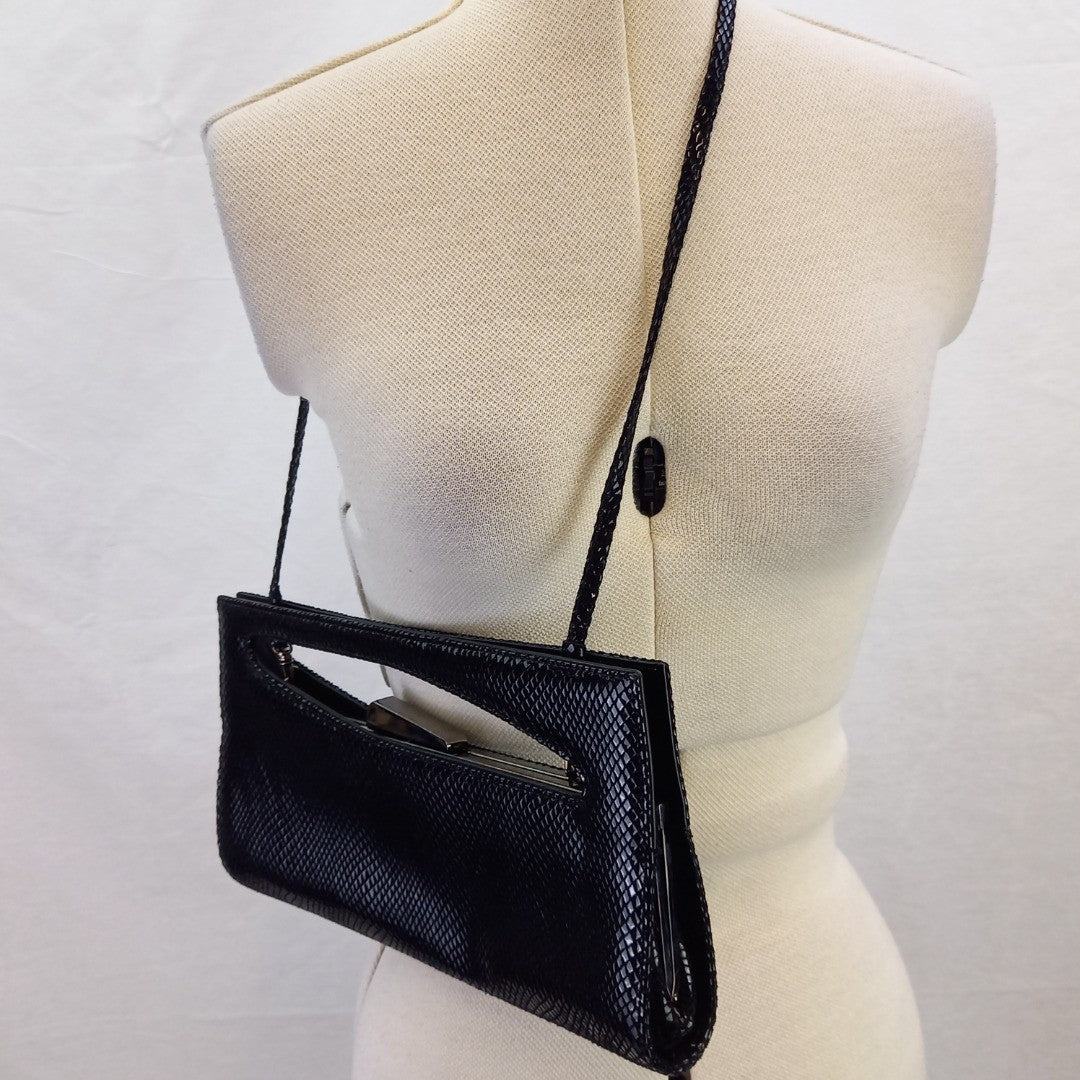 Sturt Weitzman for Russell and Bromley Handbag/ Clutch Bag - Black