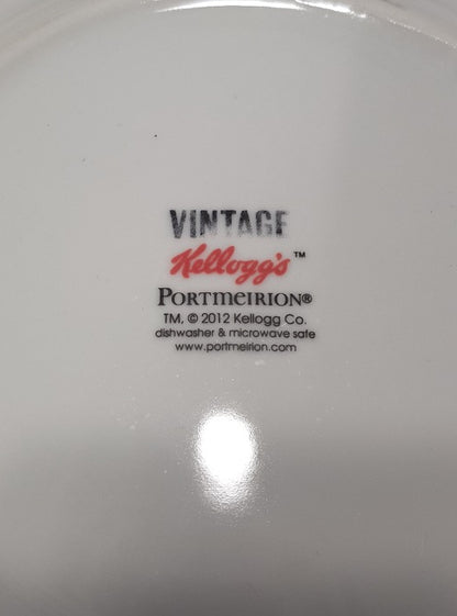 Kelloggs Portmeirion 2012 Vintage Looking Plates x2 VGC