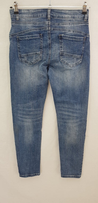 PIro Blue Stretchy Jeans Size M (UK12)  BNWT