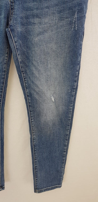 Piro Blue Stretchy Jeans Size M (UK12)  BNWT