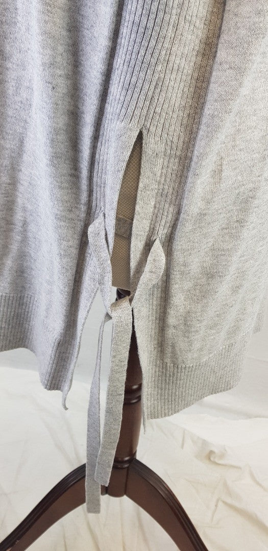 The White Company Long Grey Cardigan Size S BNWT