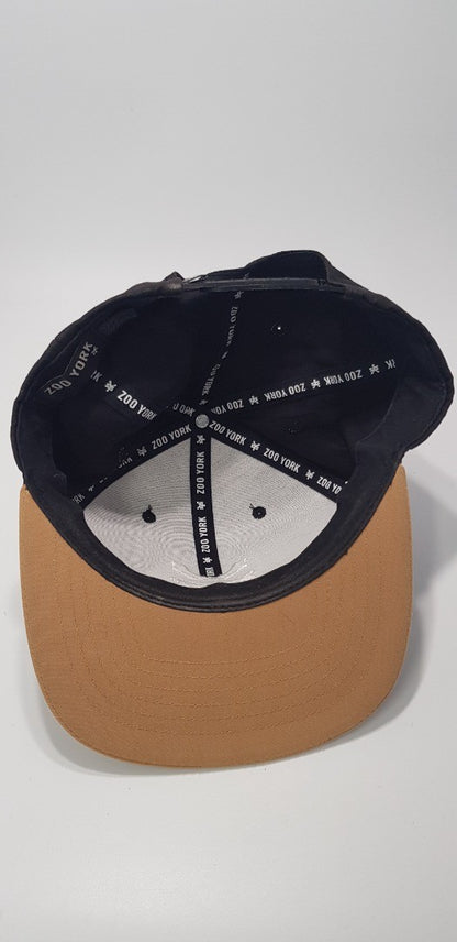 Zoo York Baseball Cap in Black & Tan Nearly New